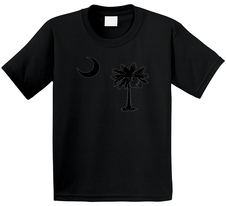 Flag - South Carolina - Palmetto - Crescent T Shirt