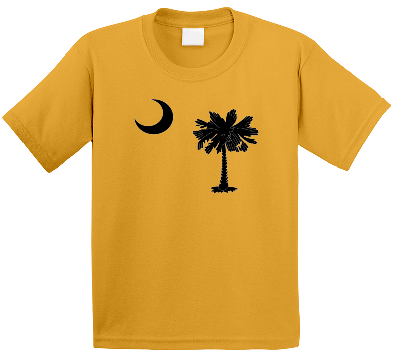 Flag - South Carolina - Palmetto - Crescent T Shirt