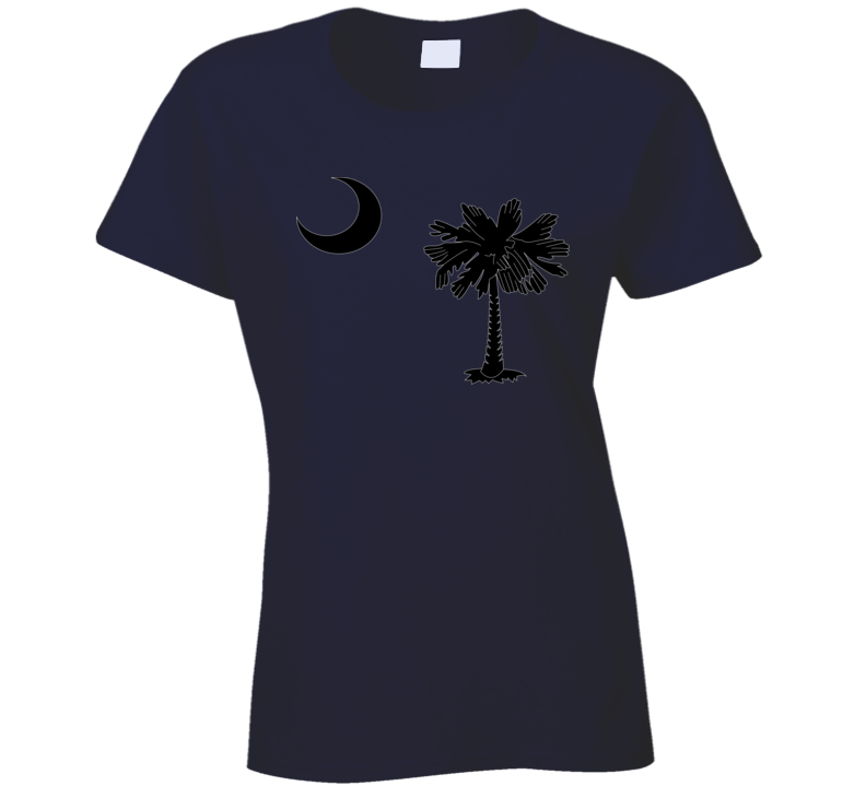 Flag - South Carolina - Palmetto - Crescent T Shirt