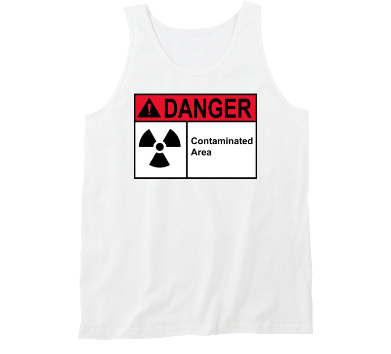 Sign - Danger Contaminated Area Tanktop