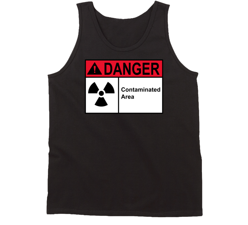 Sign - Danger Contaminated Area Tanktop
