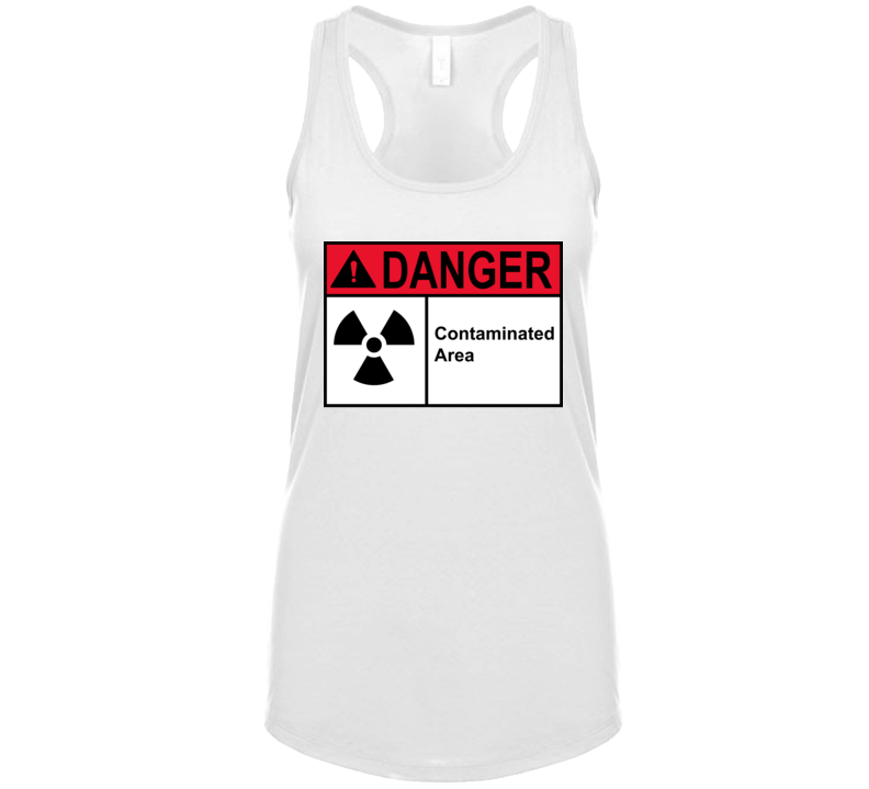 Sign - Danger Contaminated Area T Shirt