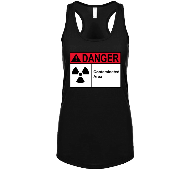 Sign - Danger Contaminated Area T Shirt