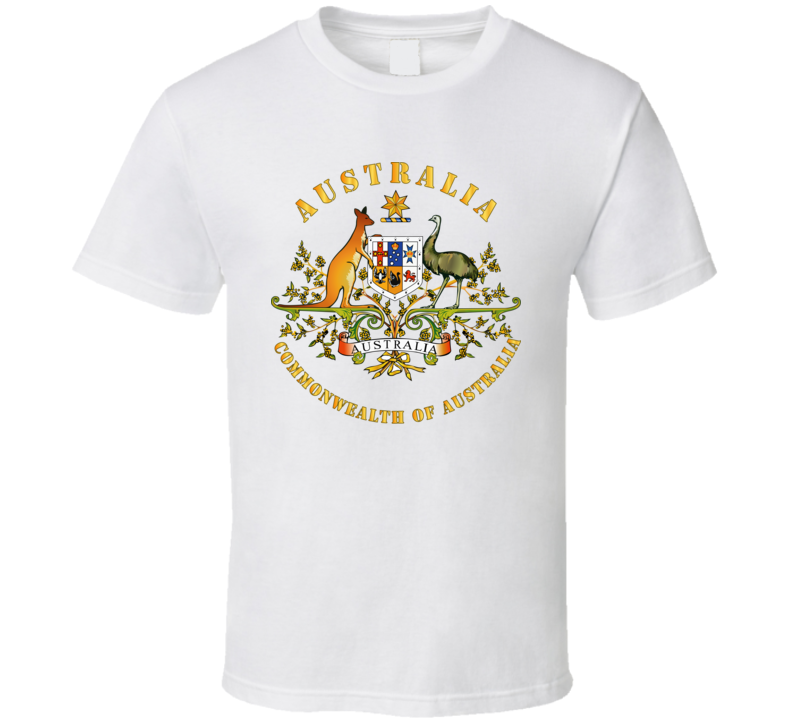 Coa - Australia - Commonwealth Of Austrailia Wo Coa T Shirt