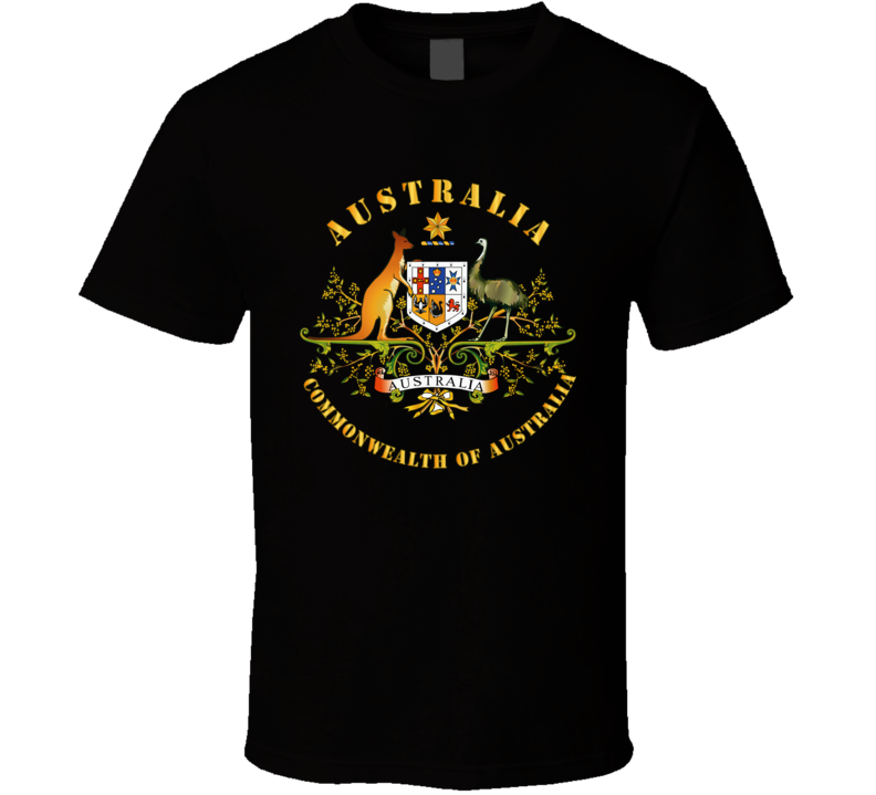 Coa - Australia - Commonwealth Of Austrailia Wo Coa T Shirt