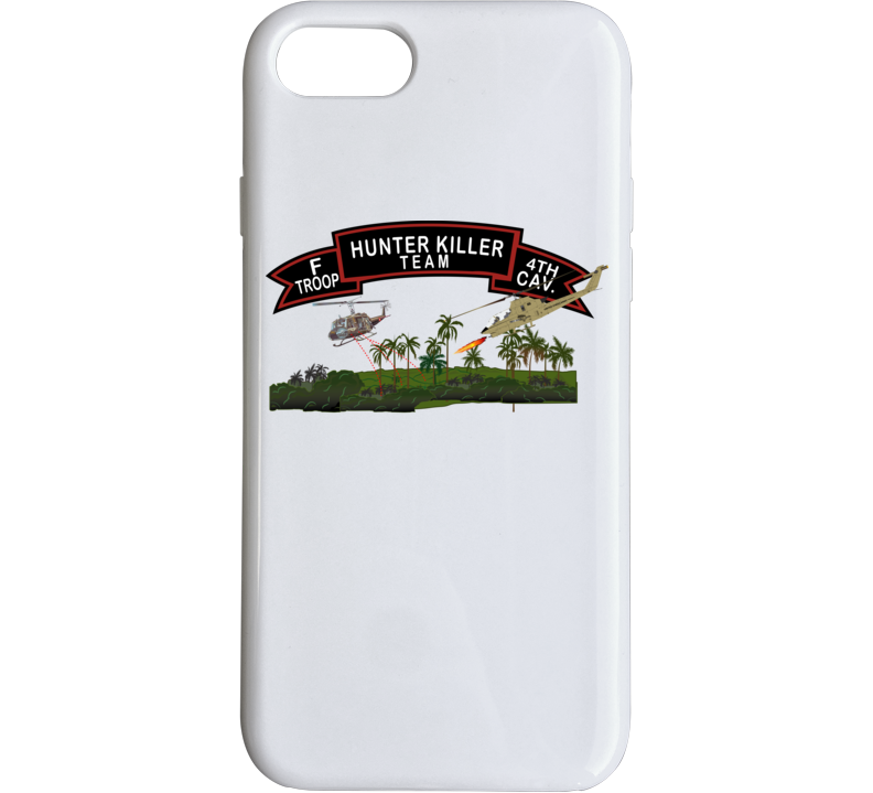 Army - F Troop 4th Cav - Hunter Killer W Aircraft Phone Case