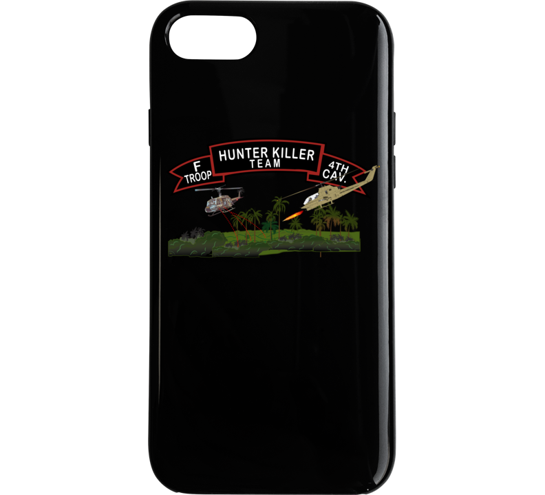 Army - F Troop 4th Cav - Hunter Killer W Aircraft Phone Case