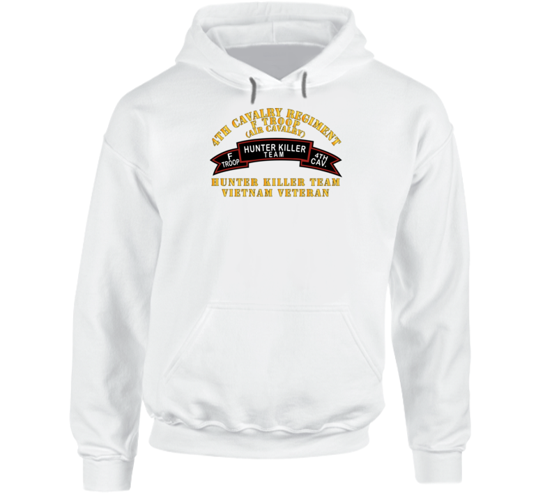 Army - F Troop 4th Cav - Hunter Killer Hoodie