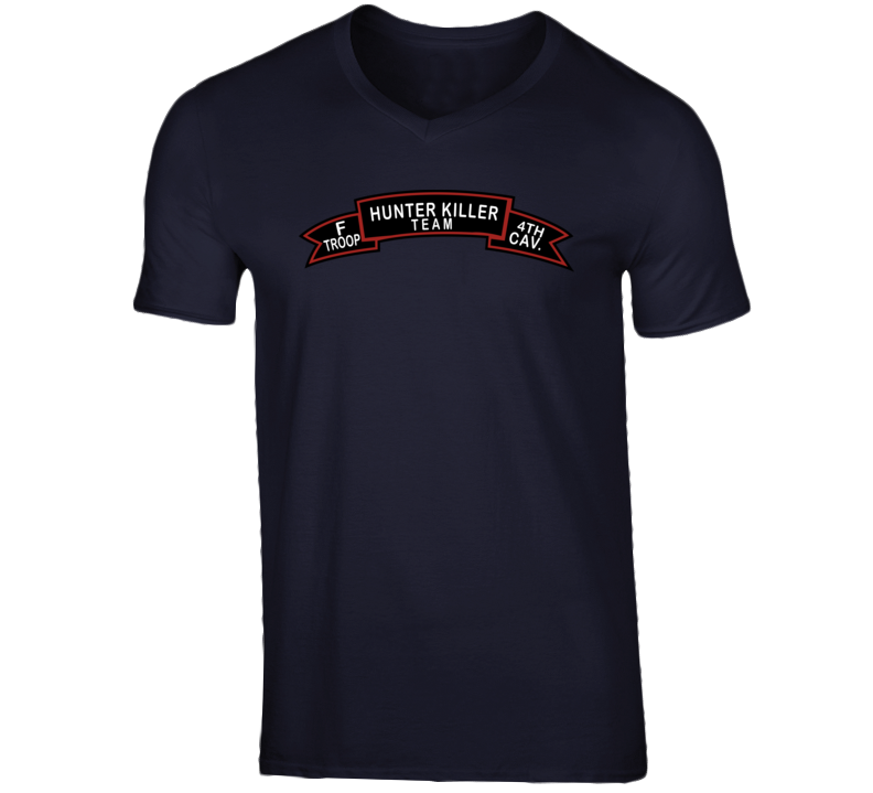 Army - F Troop 4th Cav - Hunter Killer Wo Txt V-neck