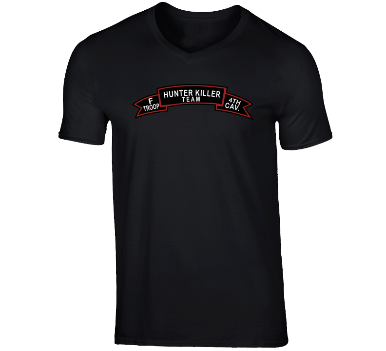 Army - F Troop 4th Cav - Hunter Killer Wo Txt V-neck