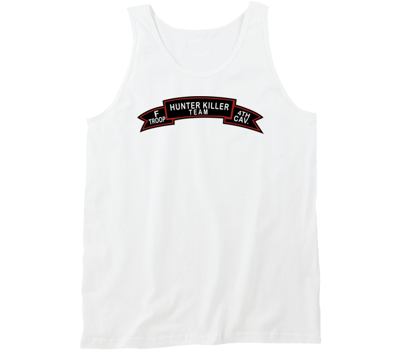 Army - F Troop 4th Cav - Hunter Killer Wo Txt Tanktop