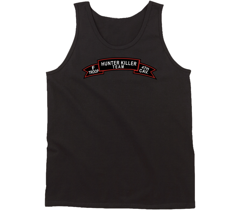 Army - F Troop 4th Cav - Hunter Killer Wo Txt Tanktop