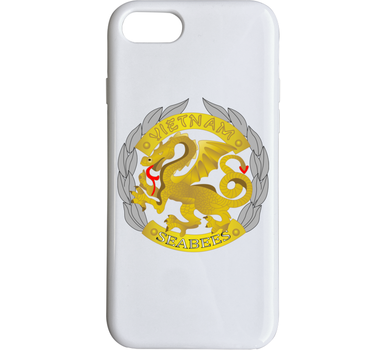 Navy - Seabees Medal Wo Txt Phone Case
