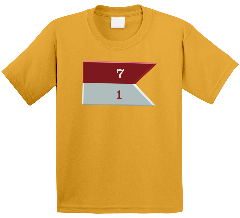 Army - 1st Squadron, 7th Cavalry Guidon Kids T Shirt