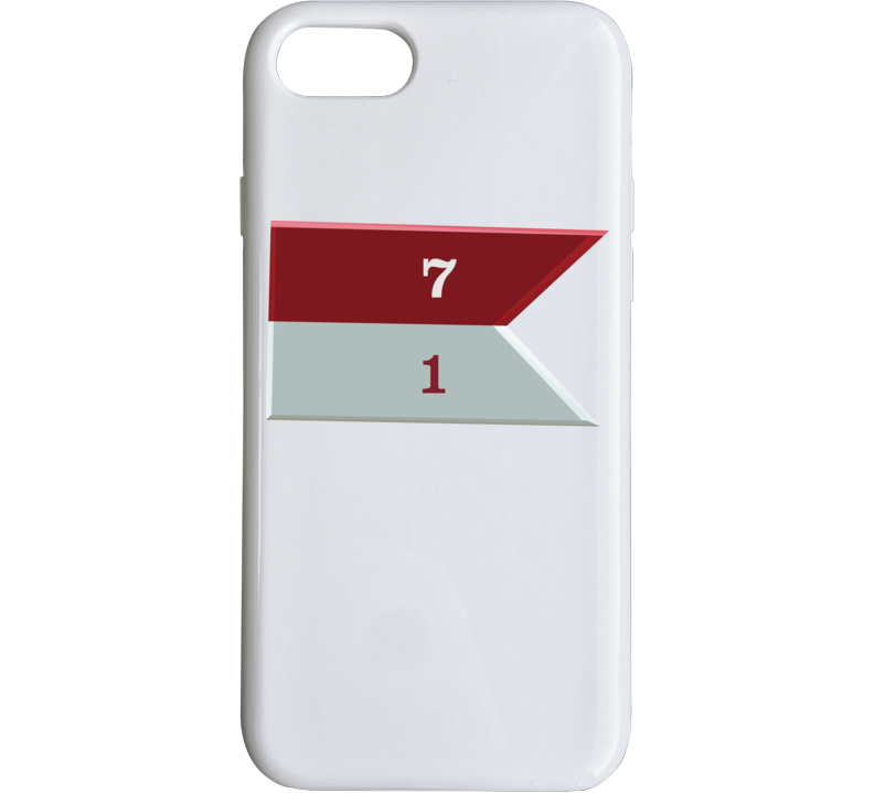 Army - 1st Squadron, 7th Cavalry Guidon Phone Case
