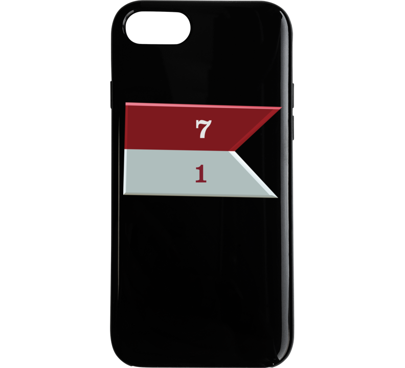 Army - 1st Squadron, 7th Cavalry Guidon Phone Case