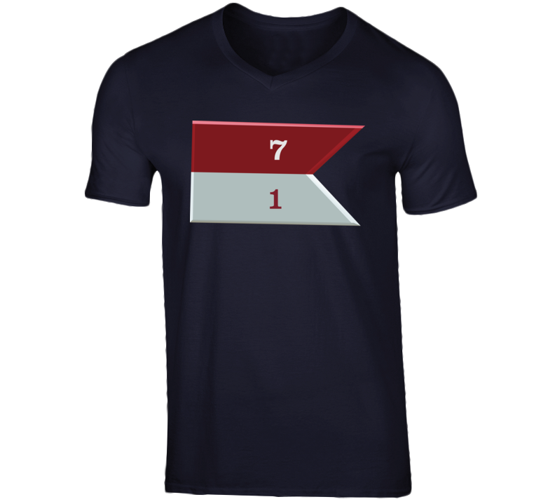 Army - 1st Squadron, 7th Cavalry Guidon V-neck