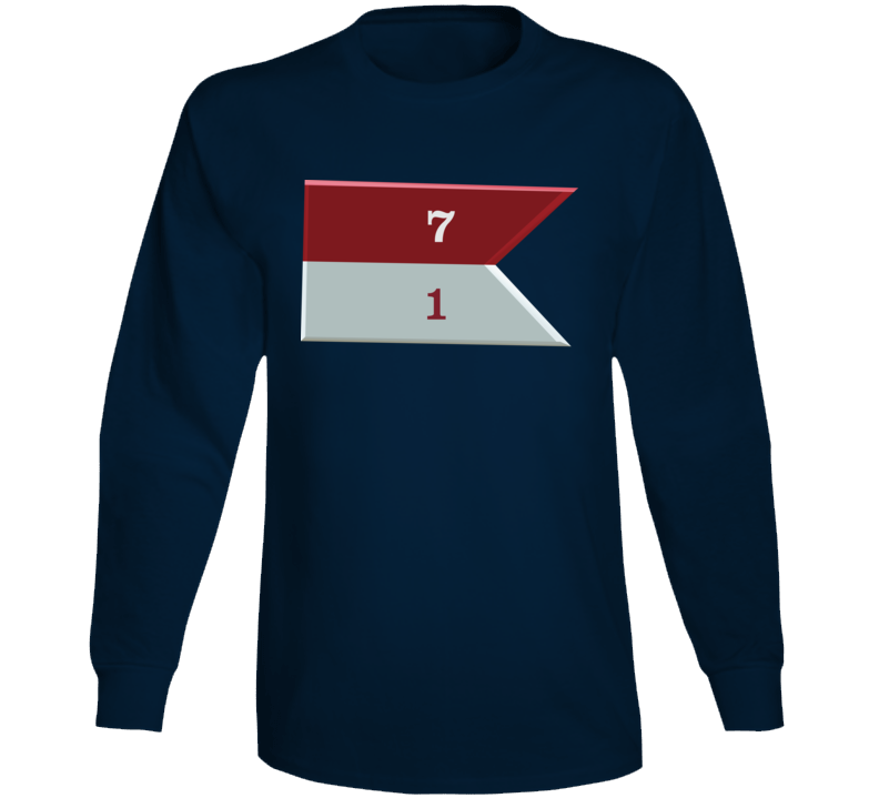 Army - 1st Squadron, 7th Cavalry Guidon Long Sleeve Long Sleeve