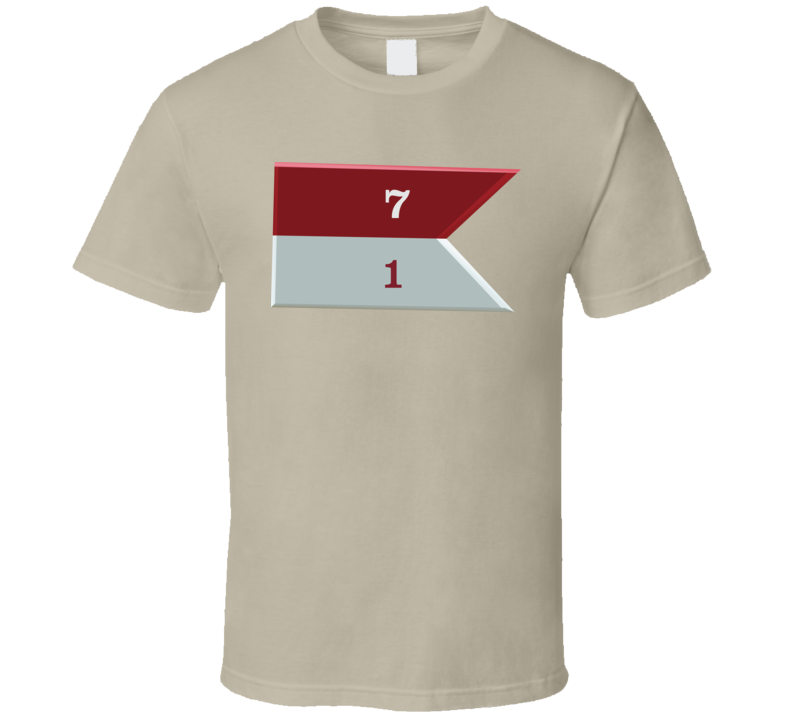 Army - 1st Squadron, 7th Cavalry Guidon T Shirt