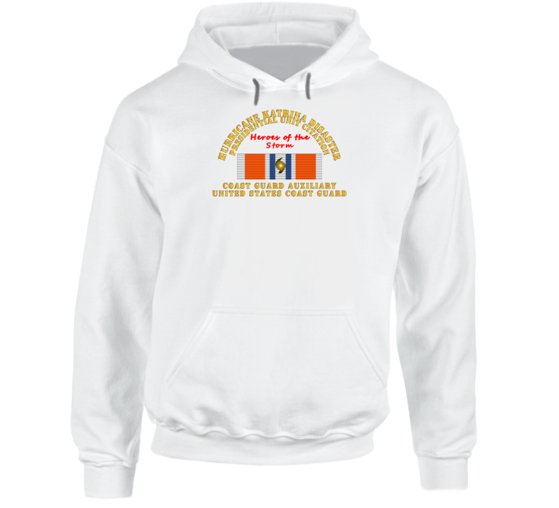 Uscg - Hurrican Katrina - Heroes Of The Storm Hoodie