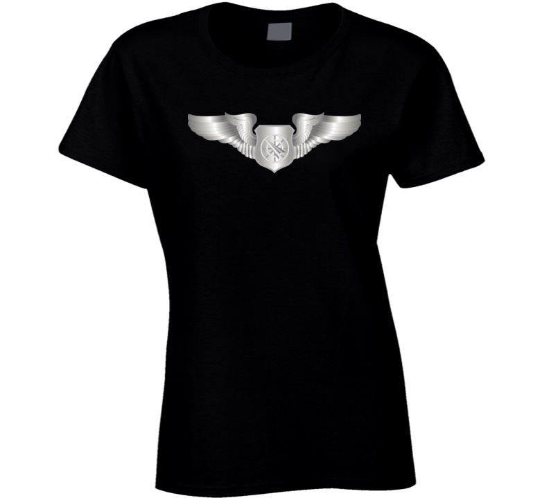 Usaf - Air Battle Manager - Basic Wings Wo Txt Ladies T Shirt