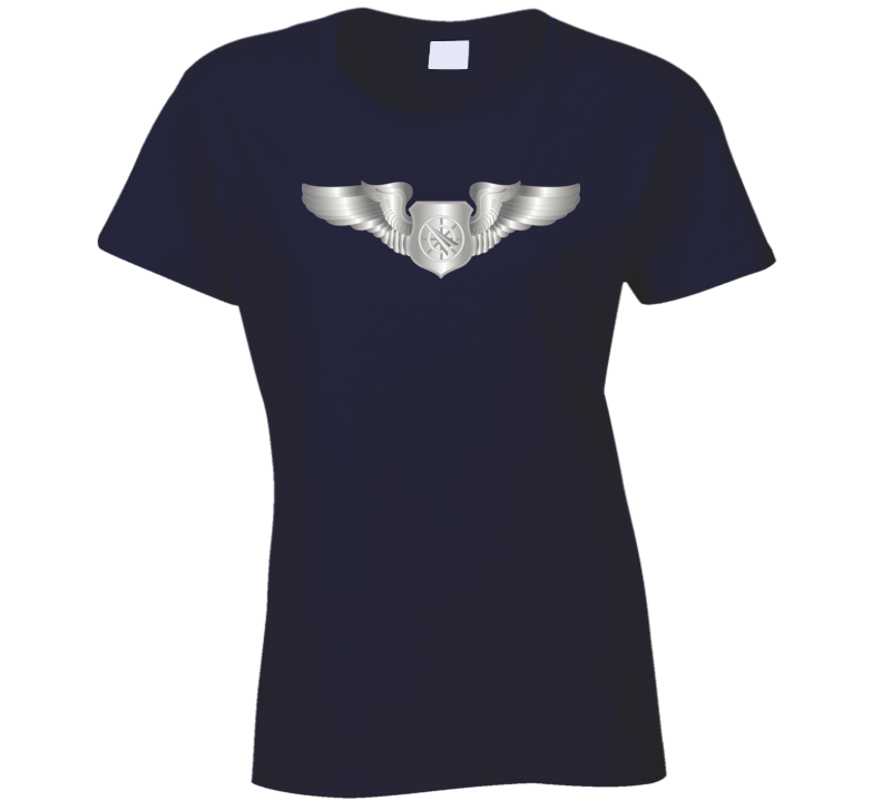 Usaf - Air Battle Manager - Basic Wings Wo Txt Ladies T Shirt