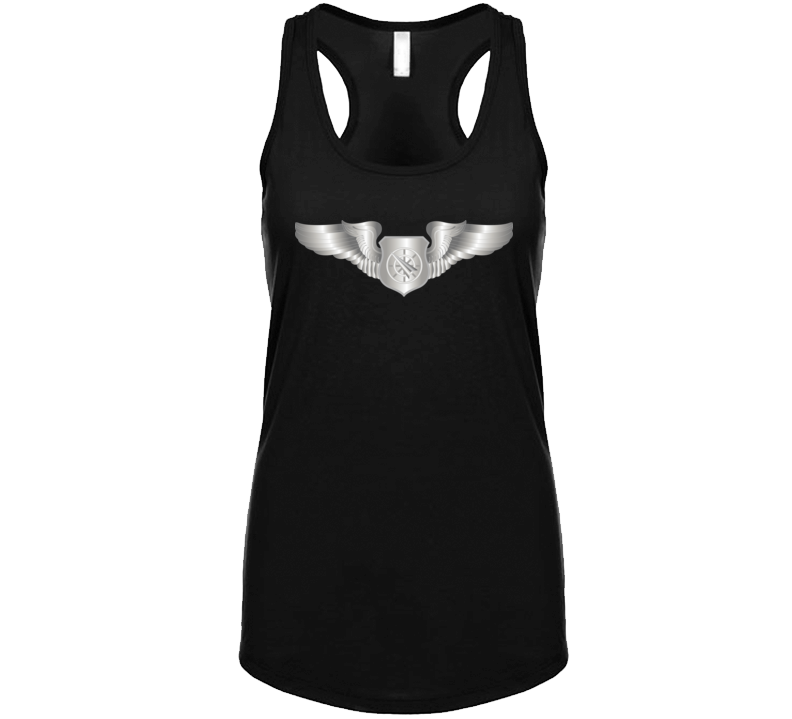 Usaf - Air Battle Manager - Basic Wings Wo Txt Ladies T Shirt