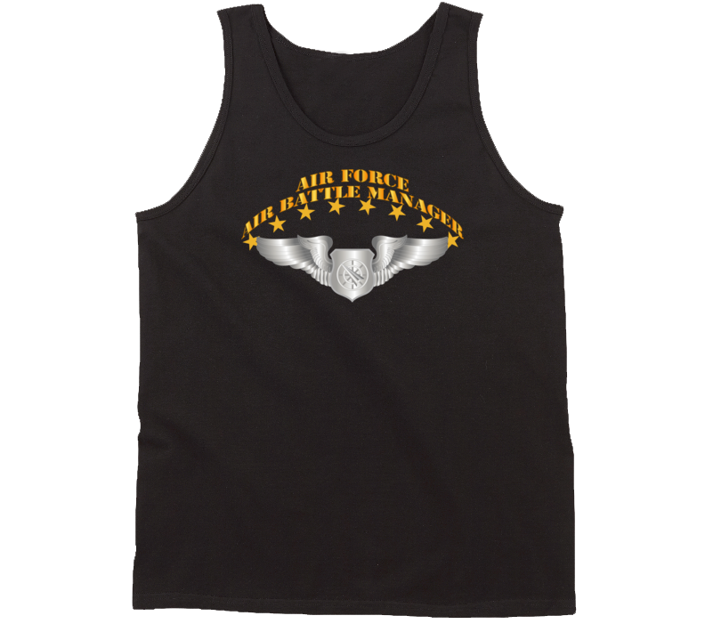 Usaf - Air Battle Manager - Basic Wings Tanktop
