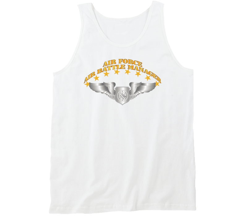 Usaf - Air Battle Manager - Basic Wings Tanktop