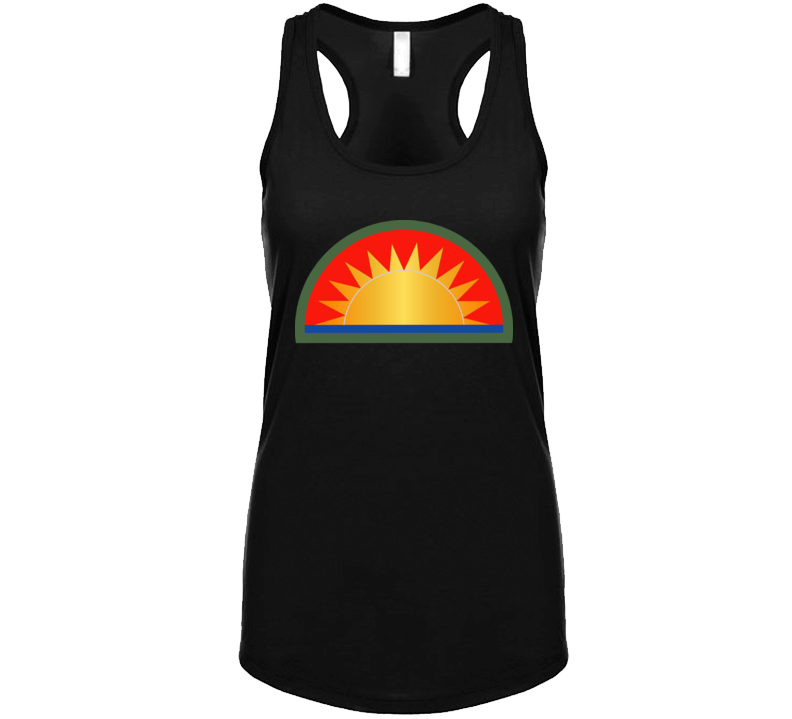Army - 41st Infantry Division Wo Txt Ladies Tanktop