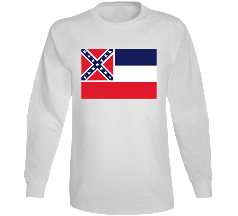Flag - Mississippi Wo Txt Long Sleeve