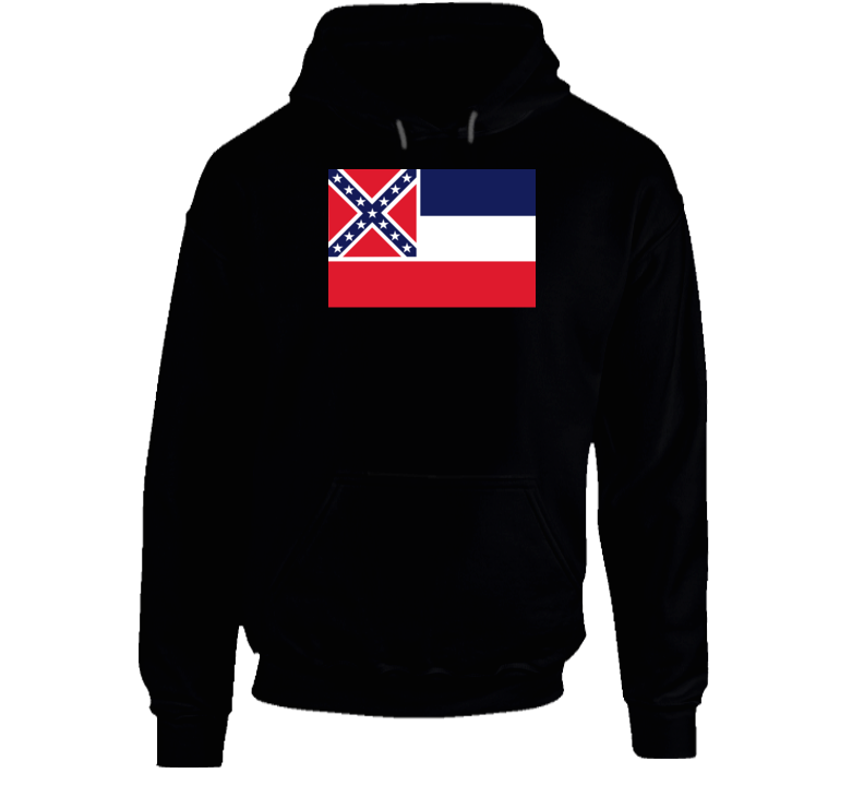 Flag - Mississippi Wo Txt Hoodie