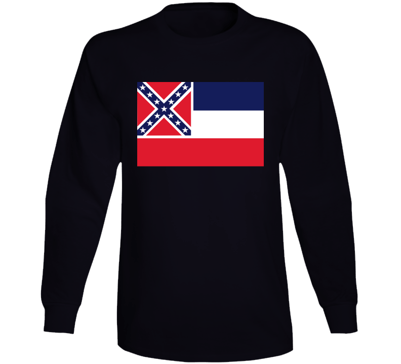 Flag - Mississippi Wo Txt Long Sleeve