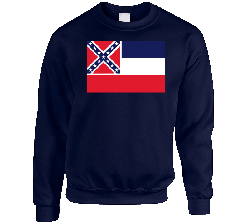 Flag - Mississippi Wo Txt Sweat Shirt