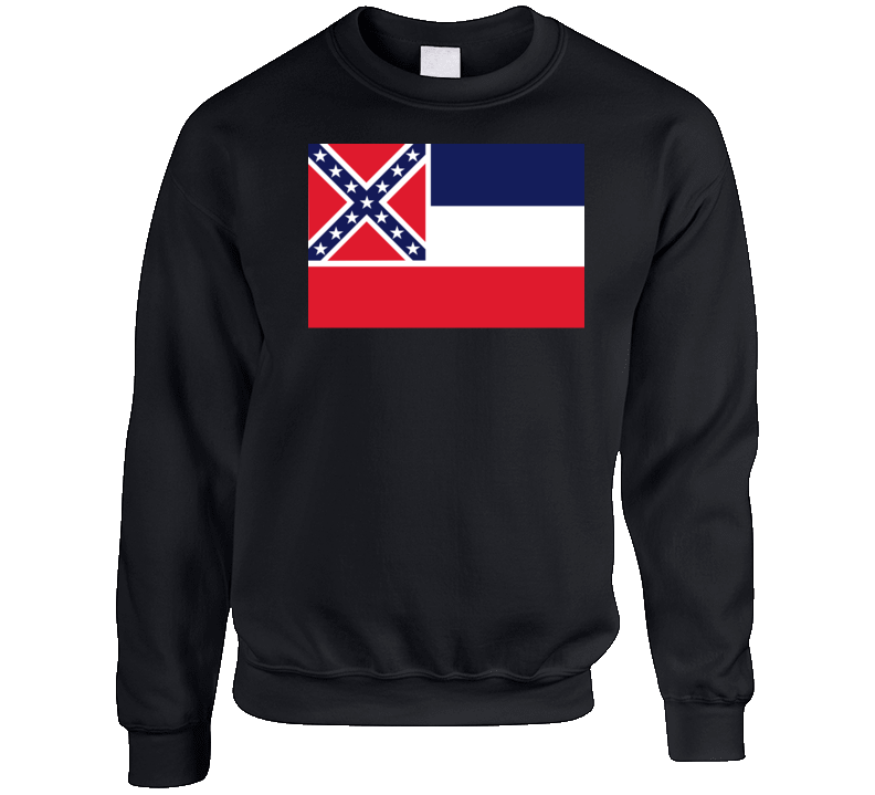 Flag - Mississippi Wo Txt Sweat Shirt