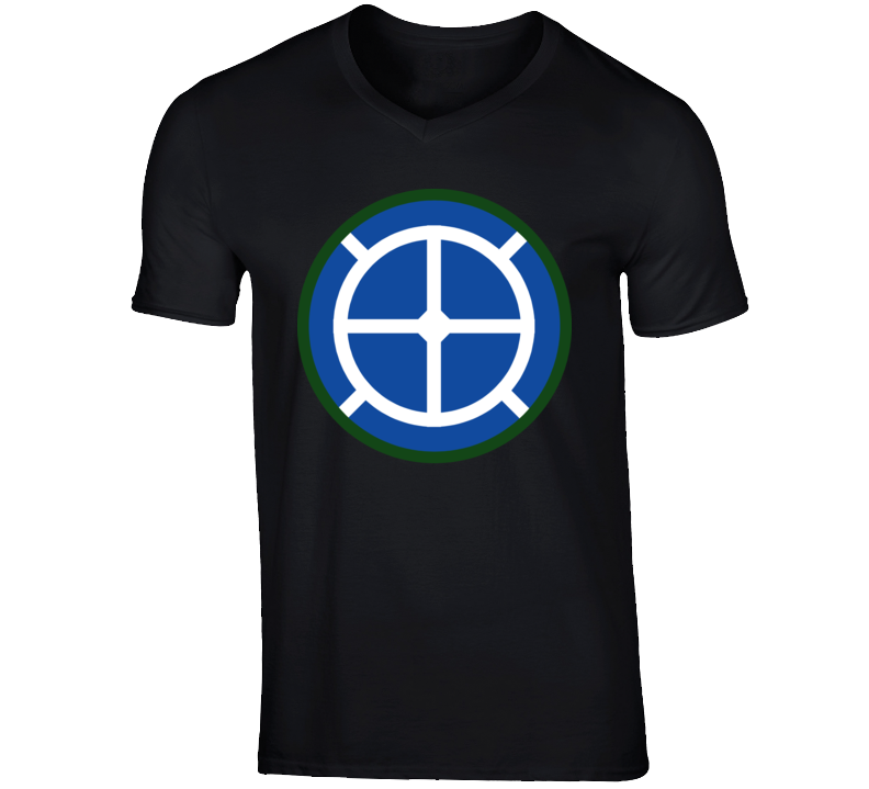 Army - 35th Infantry Div Wo Txt V-neck