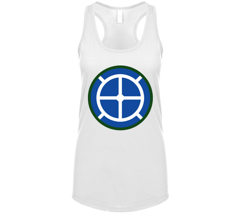 Army - 35th Infantry Div Wo Txt Ladies Tanktop