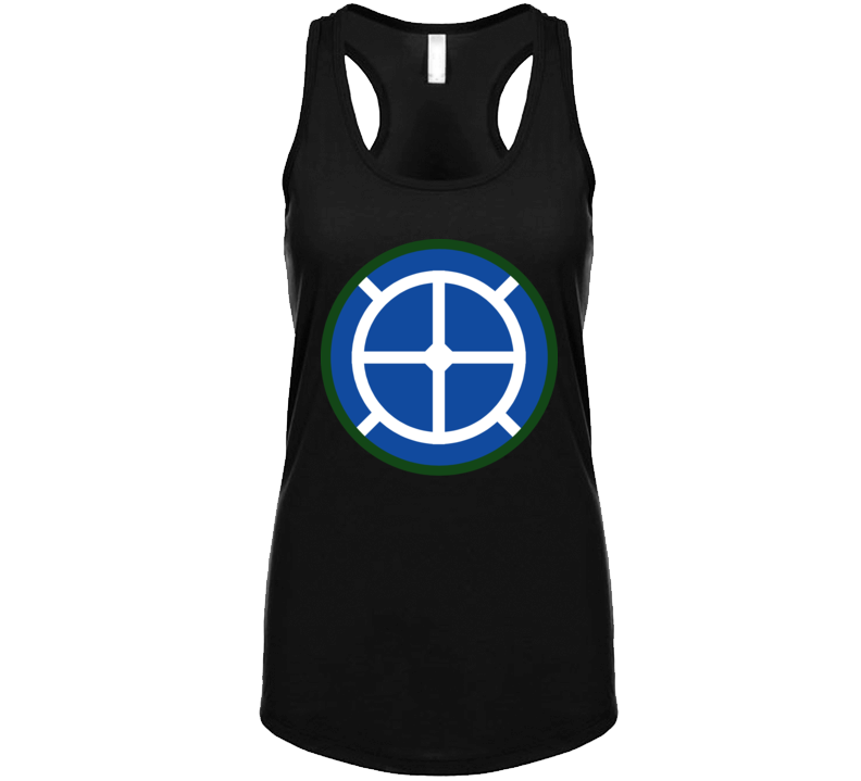 Army - 35th Infantry Div Wo Txt Ladies Tanktop