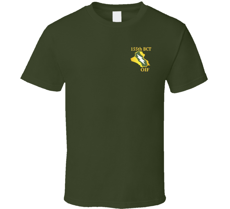 155th Bct - Oif - Pocket T Shirt