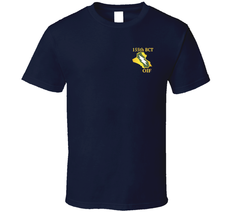 155th Bct - Oif - Pocket T Shirt