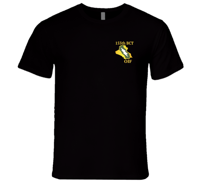 155th Bct - Oif - Pocket T Shirt