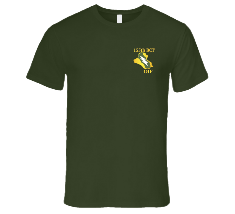 155th Bct - Oif - Pocket T Shirt