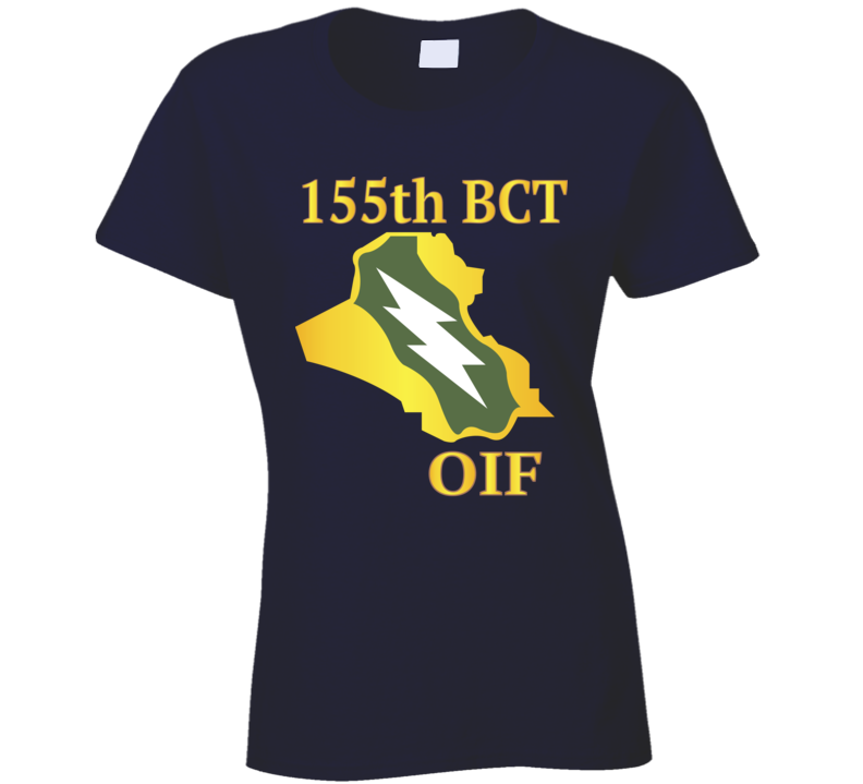 Army - 155th Bct - Oif T Shirt