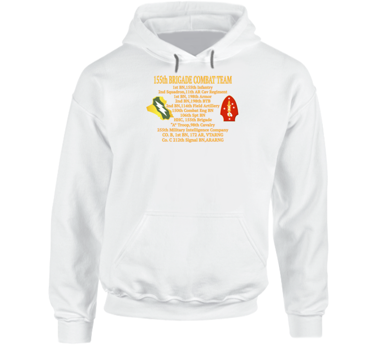 Army - 155th Brigade Combat Team Oif Hoodie