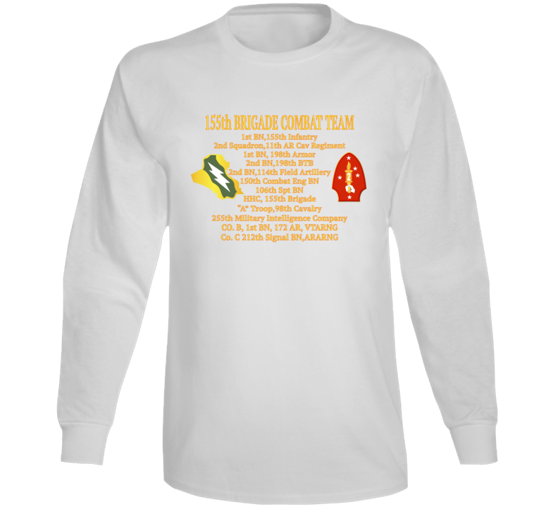 Army - 155th Brigade Combat Team Oif Long Sleeve