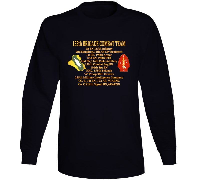 Army - 155th Brigade Combat Team Oif Long Sleeve