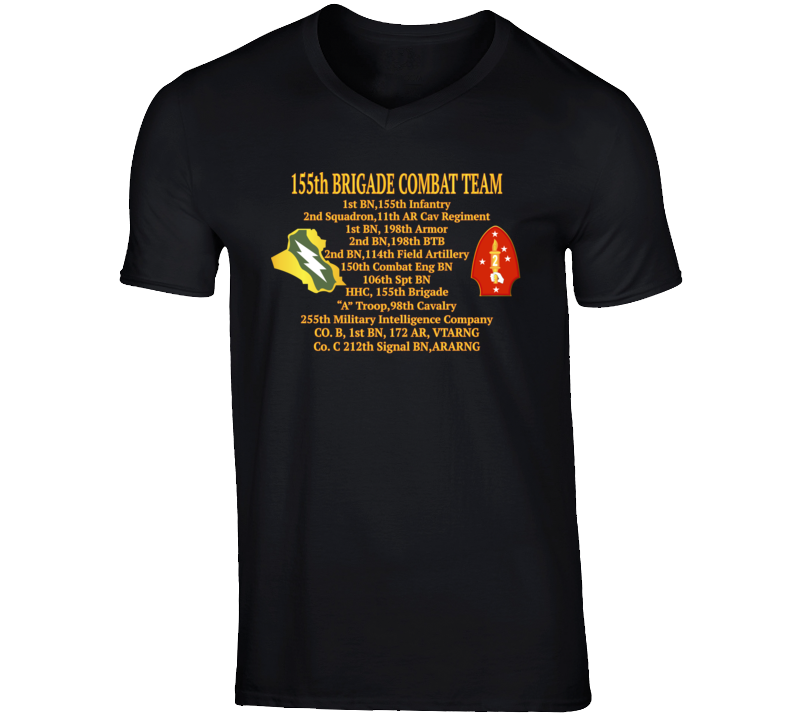 Army - 155th Brigade Combat Team Oif T Shirt
