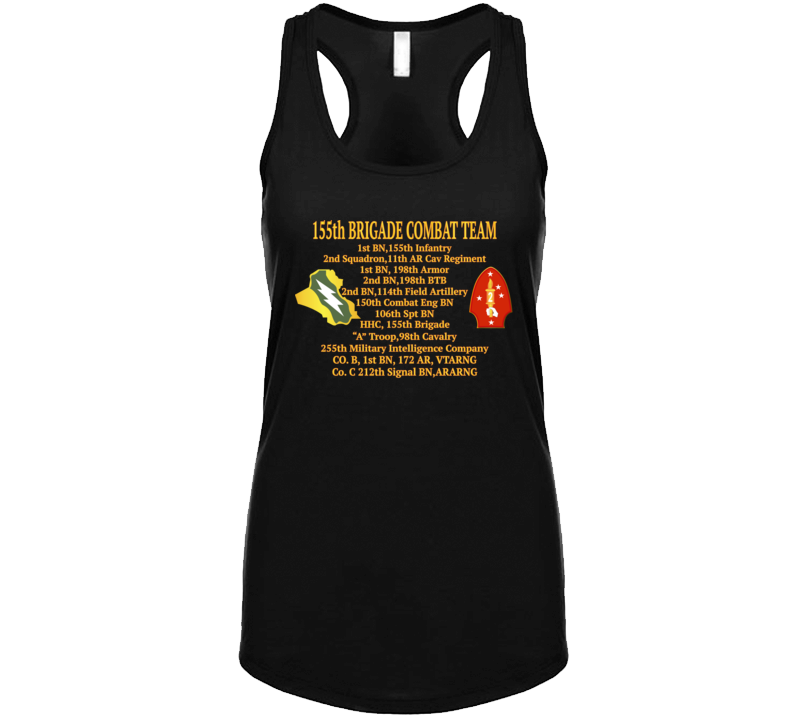 Army - 155th Brigade Combat Team Oif T Shirt