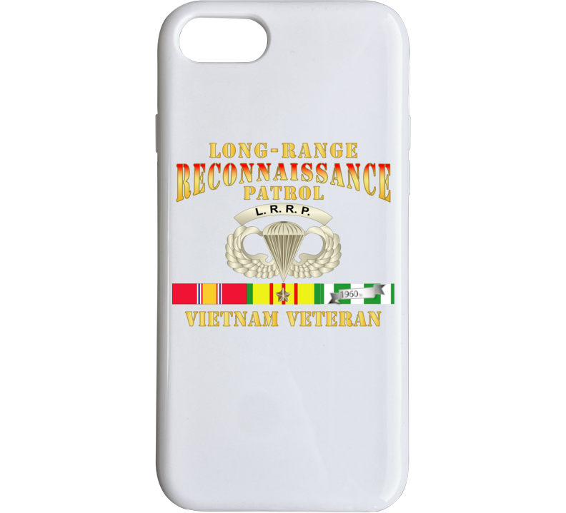 Army - Lrrp - Vietnam Vet W Vn Svc Phone Case