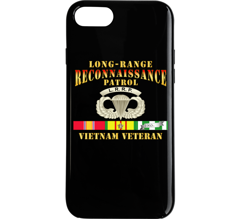 Army - Lrrp - Vietnam Vet W Vn Svc Phone Case